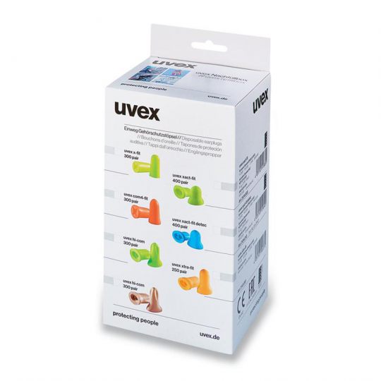 uvex x-fit refill box for "one 2 click" dispenser