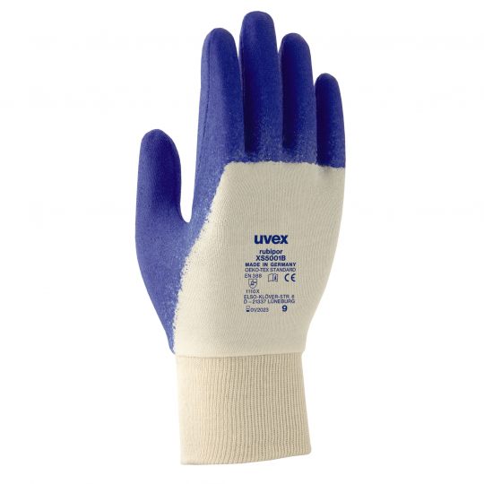 uvex rubipor XS5001B safety glove