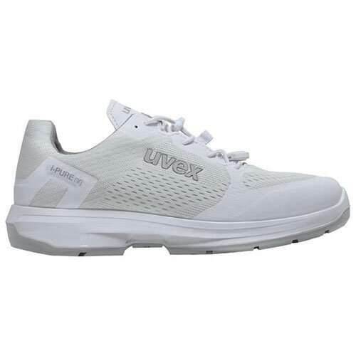 White modern and sporty work shoe