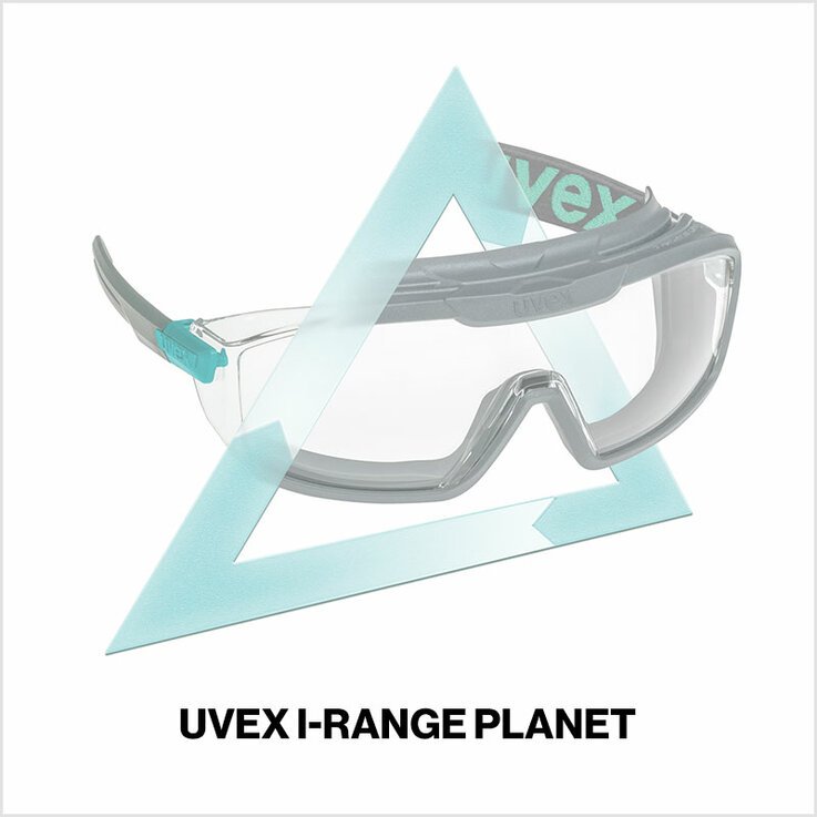 sustainable safety glasses i-range planet