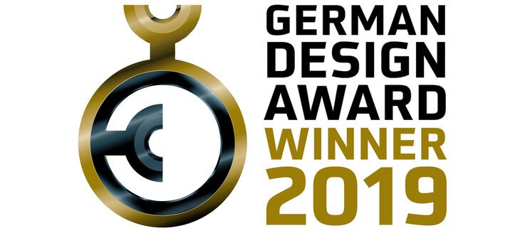 Awarded design and functionality: German Design Award Winner 2019