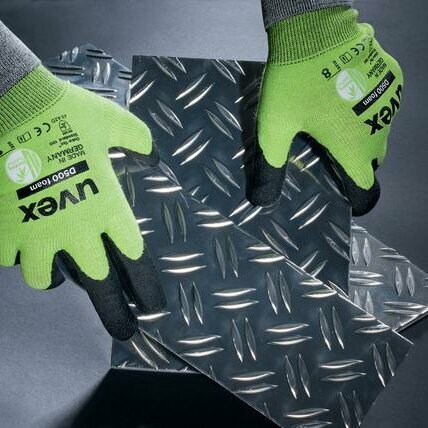 uvex c5 and d500 cut-protection safety gloves