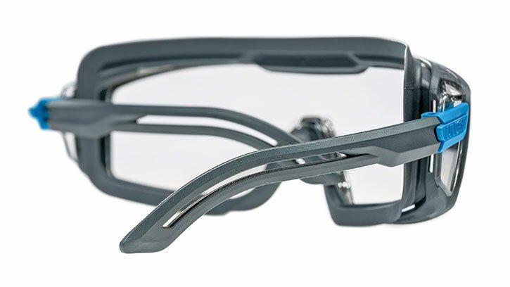 dustproof safety glasses with ergonomic wearing komfort