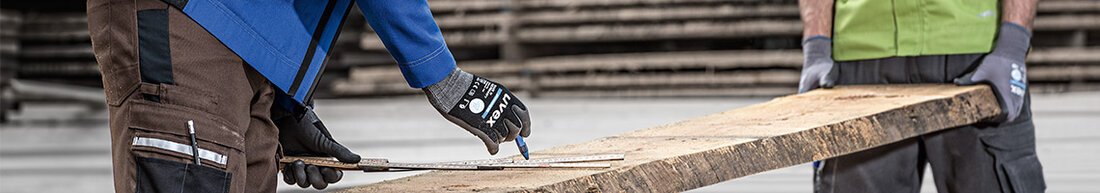uvex gloves are suitable for working in hot working