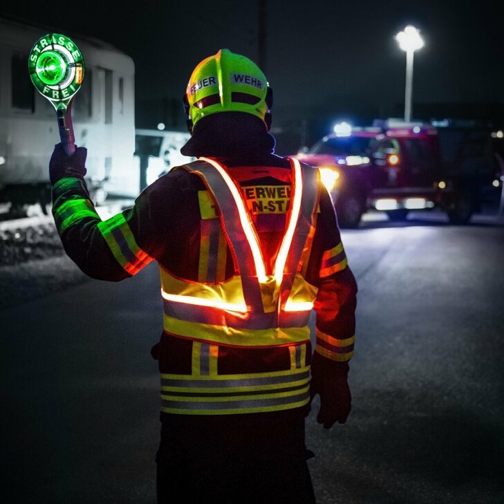 stay visible, stay safe with self-illuminating protective equipment